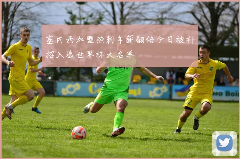 塞内西加盟热刺年薪翻倍今日被补招入选世界杯大名单